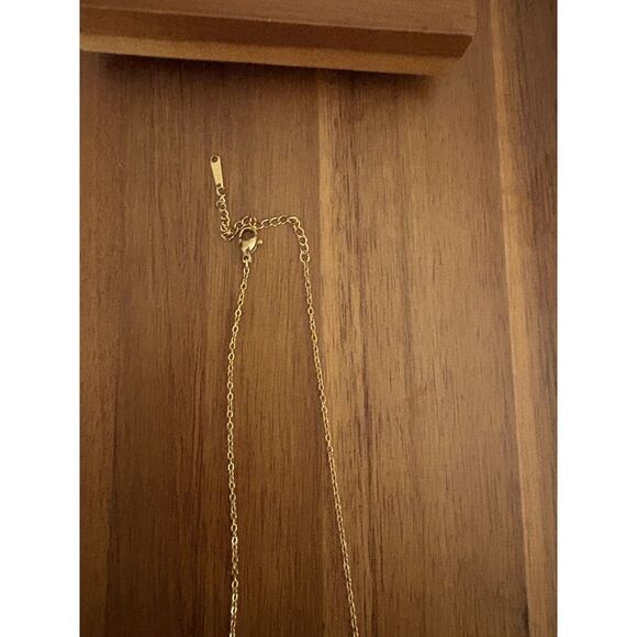Gold-Tone "1984" Pendant Necklace – Year Number Necklace – Adjustable Chain - Picture 2 of 3